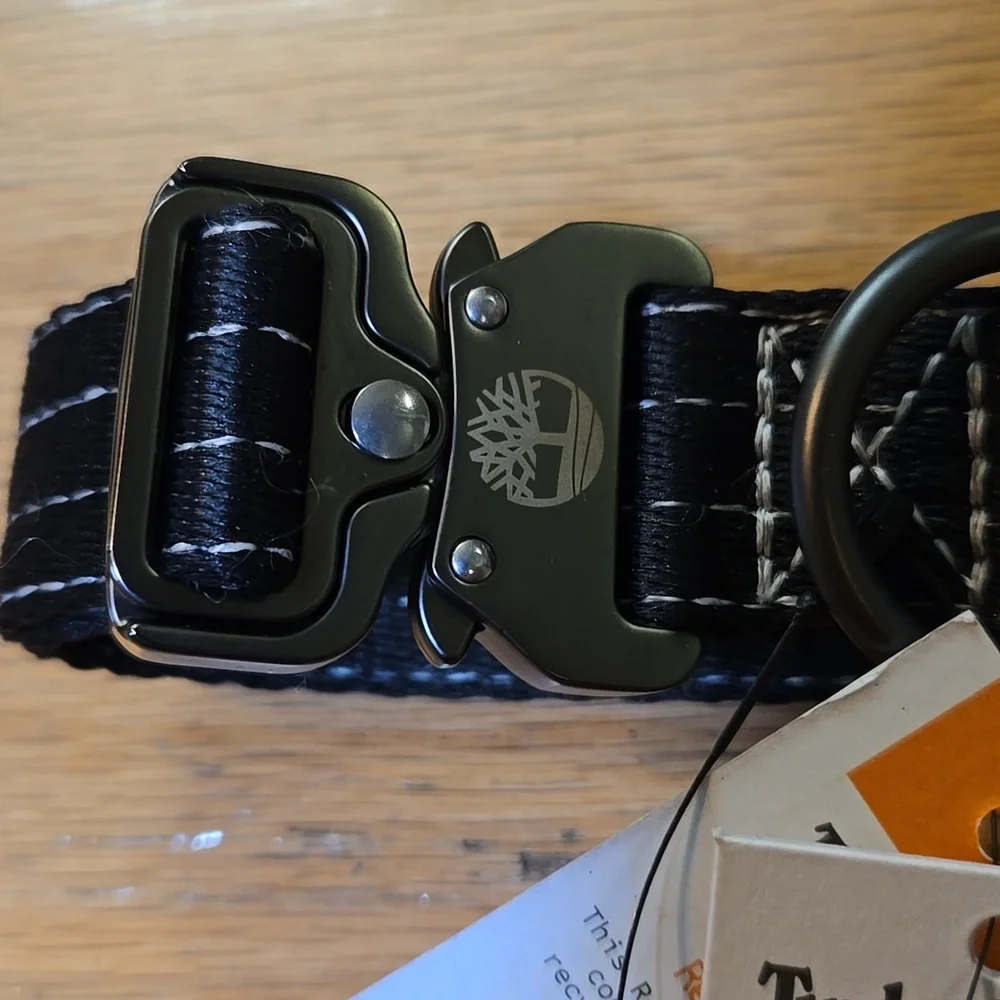 NWT Timberland Large Tactical Web Pet Collar